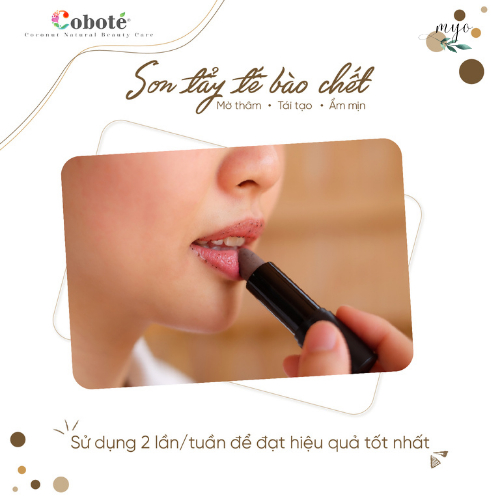Son Tẩy Tế Bào Chết Cà Phê Cobote 5g