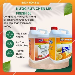 Nước rửa chén mr. fresh 5l