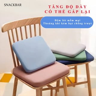 Đệm lót SNACKBAR ngồi xe hơi văn phòng, Nệm lót ghế chống trĩ êm ái giúp ngồi thoải mái cả ngày tiện dụng