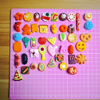 Combo 50 túi mù CHARM SIZE TO đồ ăn mini quà tặng đồ chơi cho bé blind box