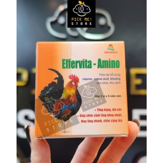Vemedim Effervita-Amino Bổ Sung Vitamin, Amino Acid, Khoáng cho Gà Đá, Chó Mèo, Chim