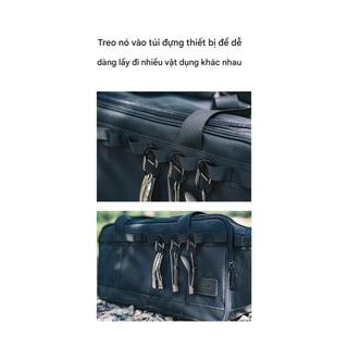 Bộ 4 Móc Khóa Số 8 Black Dog BD-ZPPJ003 Móc Khóa Đa Năng Số 8