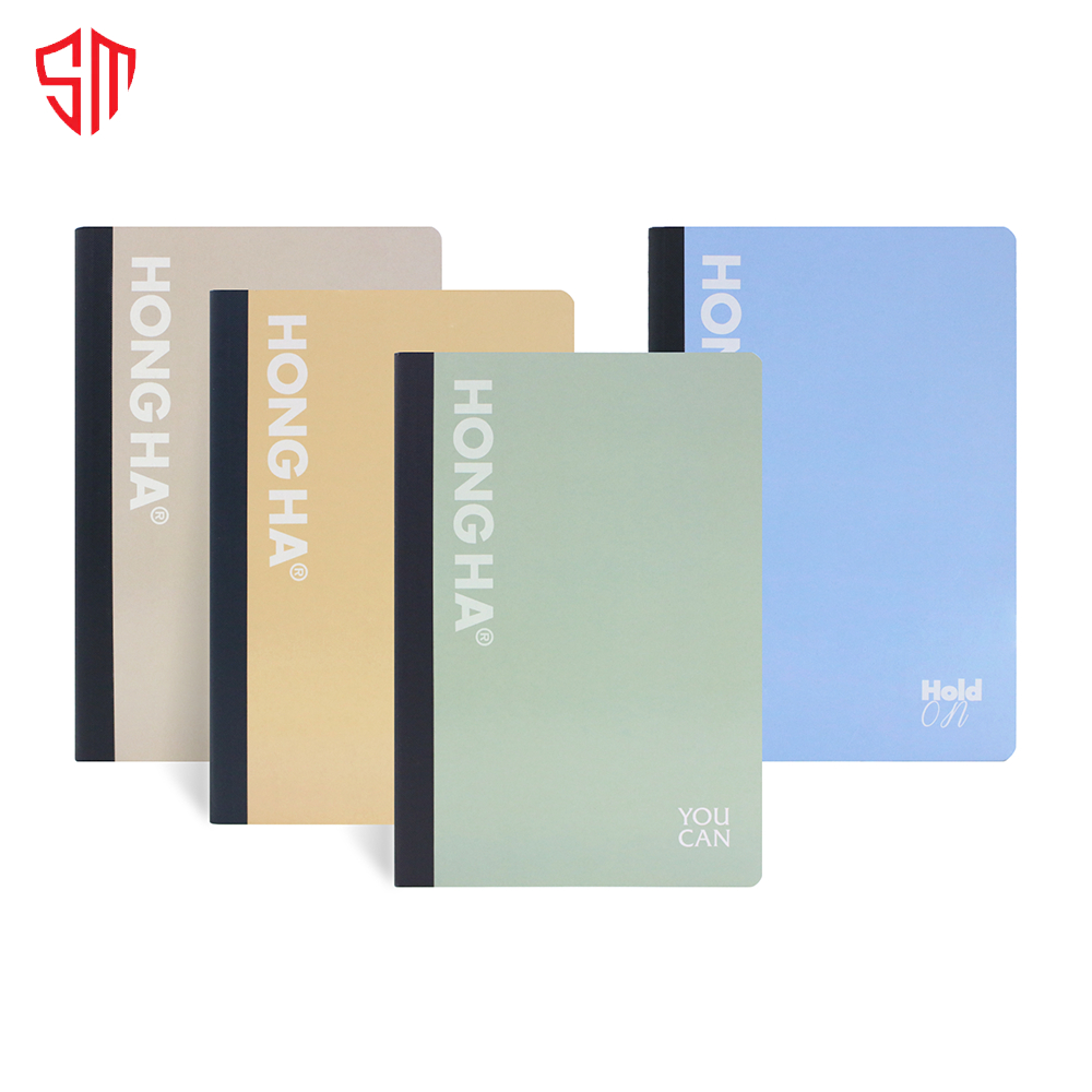 Sổ Vở Kẻ Ngang Bìa Bồi 200 - 420 Trang A4 Hồng Hà Status - 4654/4655/4656/4657