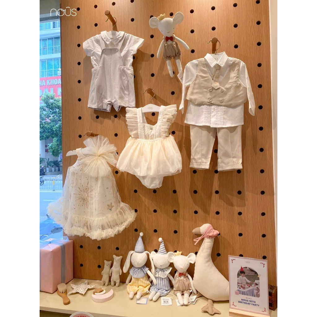 NOUS PARTY 2025 - Đi chơi đi tiệc  size 0m đến 12m siêu đẹp