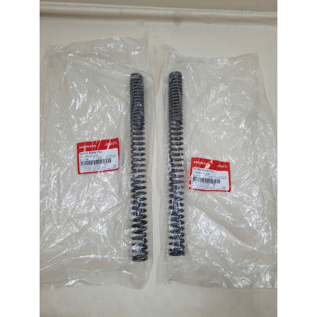 Cặp lò xo phuộc, giảm sóc trước SH Mode 2013-2019 (đời SH Mode 1 dây ga)