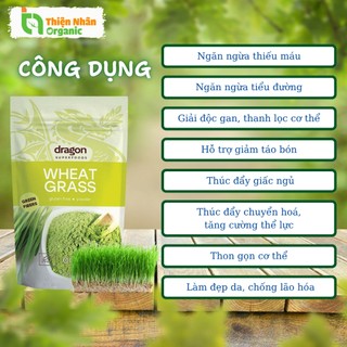 Bột cỏ lúa mì 150gr Dragon Superfoods