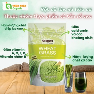 Bột cỏ lúa mì 150gr Dragon Superfoods