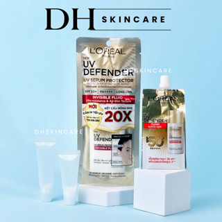 Kem chống nắng Loreal L'Oreal  UV Defender Serum Protector Invisinle Fluid SPF50/ PA++++ 50ml