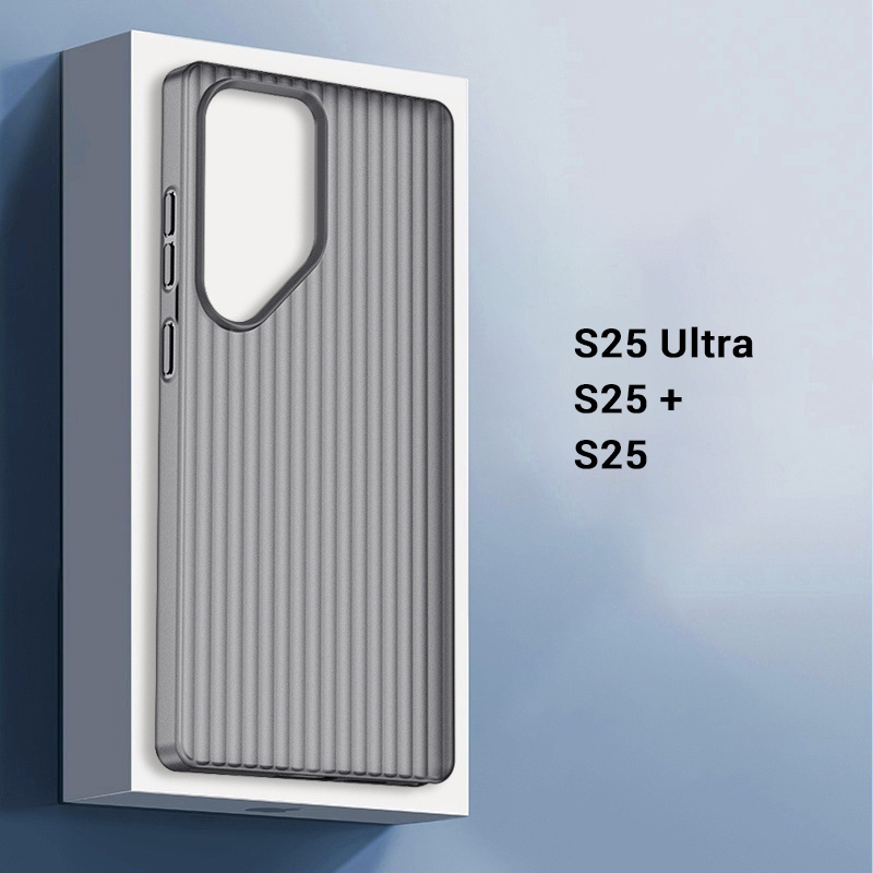 Ốp Mỏng Nhám Mờ Có Sọc S25 Ultra / S25 + / S25