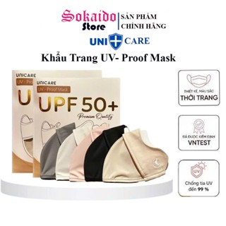 Khẩu Trang Chống Tia UV UNICARE PROOF MASK, Bảo Vệ Da Khỏi Tia UV Phiên Bản Cao Cấp Chính Hãng UNI MASK