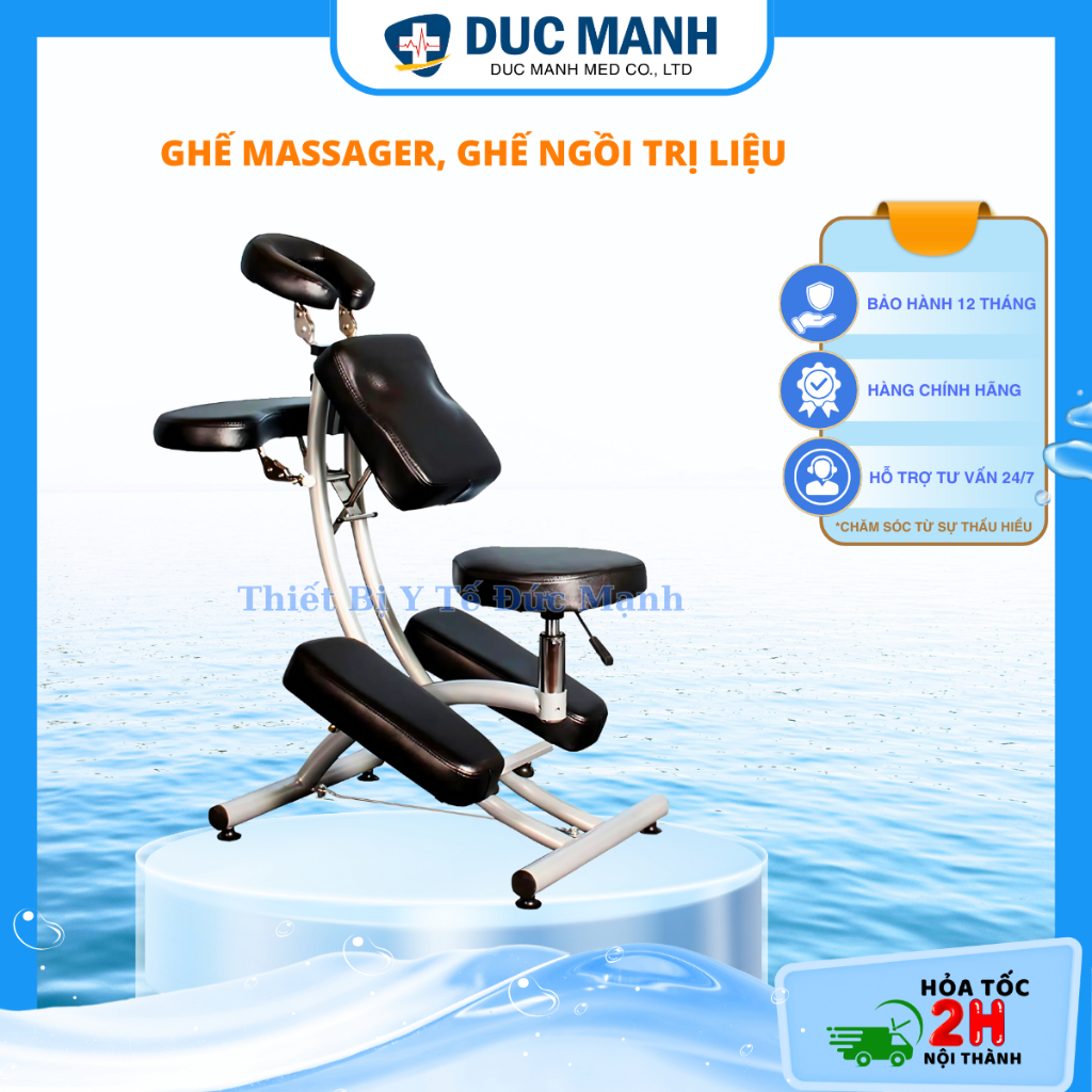 Ghế Massage Trị Liệu Đa Năng | Ghế Vật Lý Trị Liệu Chiropractic Cao Cấp - Cho Phòng Khám & Spa