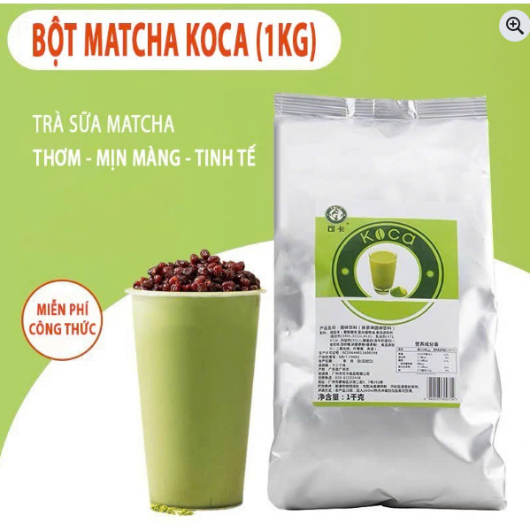 Bột matcha koca dùng trong pha chế
