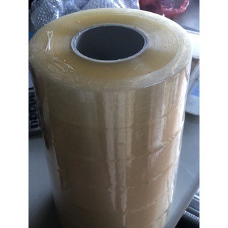  Băng dính băng keo trong đục vàng 1kg cuộn đóng hàng siêu dính siêu dai chắc bền 