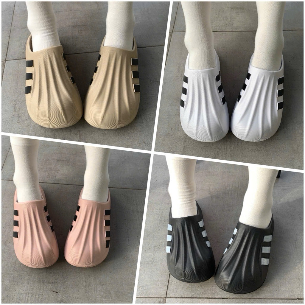 Sục A.didas - Sục a.didas Adifom - Sục Adifom - Dép a.didas - Dép a.didas 3 sọc - Dép đúc Cao 4cm, full size nam nữ