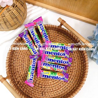 [10 CHIẾC] Kẹo Mentos Vị Trái Cây (thỏi 5viên), kẹo nhai trái cây, đồ ăn vặt
