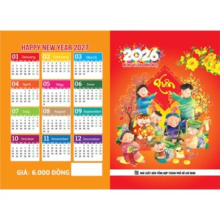 Lịch Túi Năm 2026 Bính Ngọ