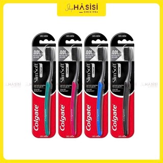 BÀN CHẢI - COLGATE - Slim Soft Charcoal