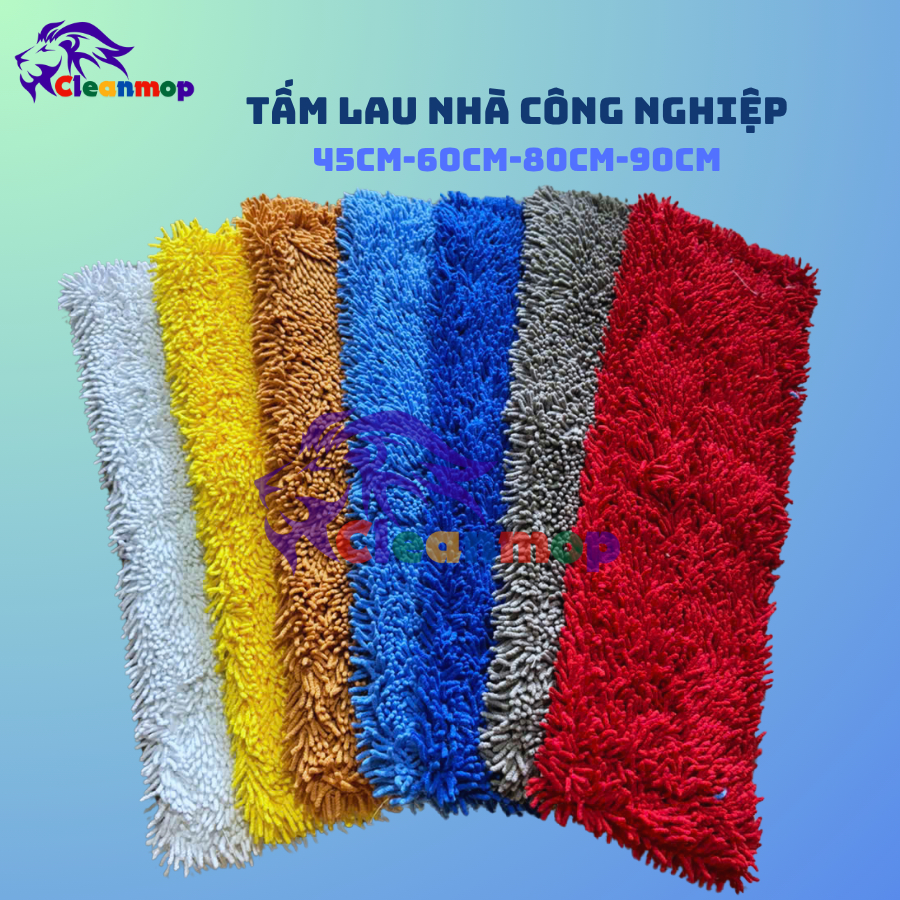 [ LOẠI 1] Miếng lau nhà công nghiệp sanhô 45cm 60cm 90cm, tấm lau sàn thay thế cho cây lau nhà inox