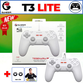 Tay Cầm Chơi Game GameSir T3 LITE Chính Hãng 1000Hz, Hall Effect Chơi Game FCO, PC, LAPTOP 2025