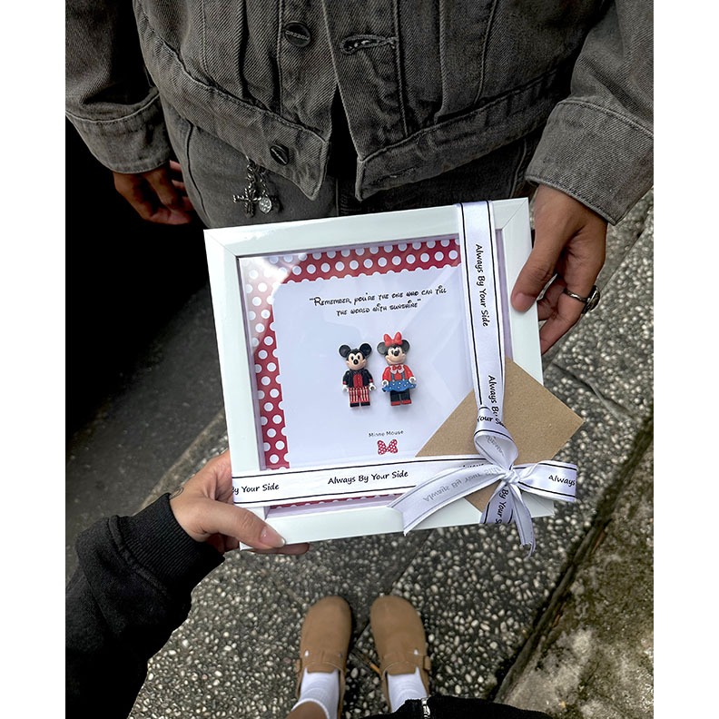 Khung Tranh Trưng Bày - Khung Tranh Nhân Vật Mickey mouse  - Khung Tranh Nhân Vật Hoạt Hình - THE DA