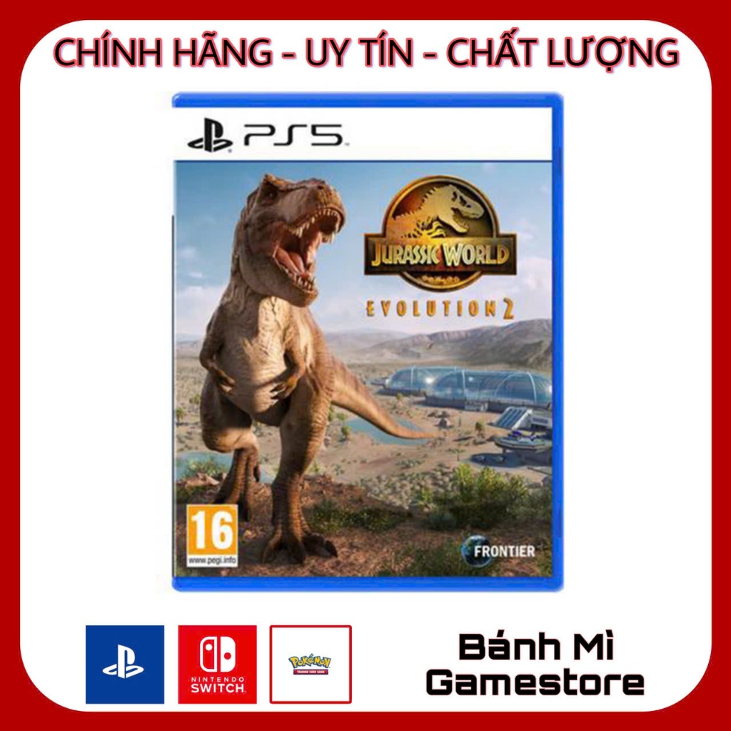Đĩa game PS5 Jurassic World Evolution 2