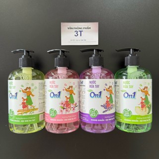  Nước Rửa Tay On1 500ml Kháng Khuẩn Dịu Nhẹ Dưỡng Ẩm Da Nhiều Mùi Hương Thiên Nhiên 