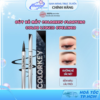 Bút Kẻ Mắt Colorkey Chống Nước Lâu Trôi N01 Đen 0.5g Floating Color Liquid Eyeliner