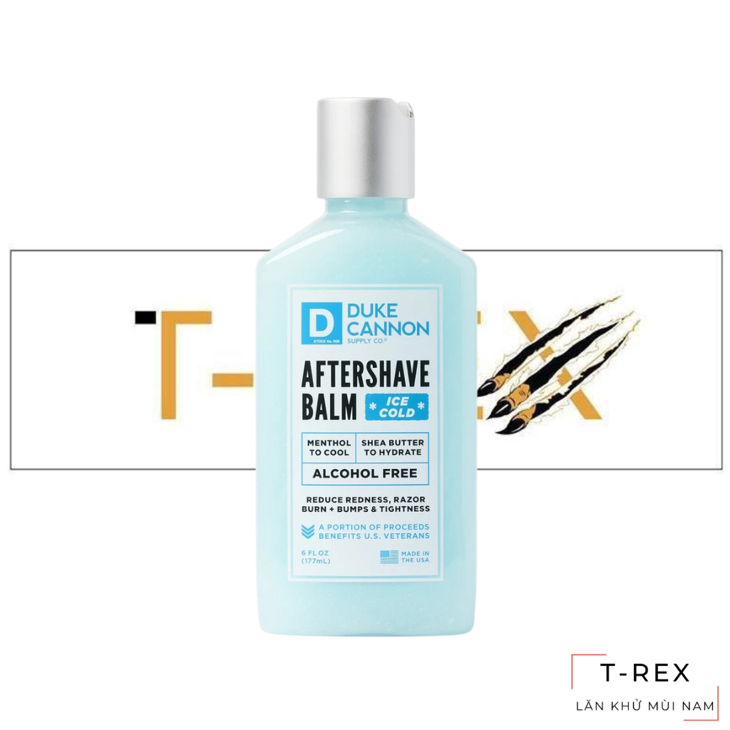 Dưỡng Da Sau Cạo Râu Duke Cannon Cooling After Shave Balm 177ML