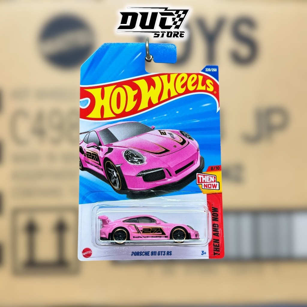 Ducstore Xe mô hình JBB35 Hot Wheels Porsche 911 GT3 RS - basic L case 2025