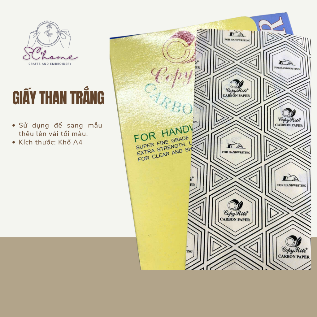 Giấy than trắng - 5 tờ