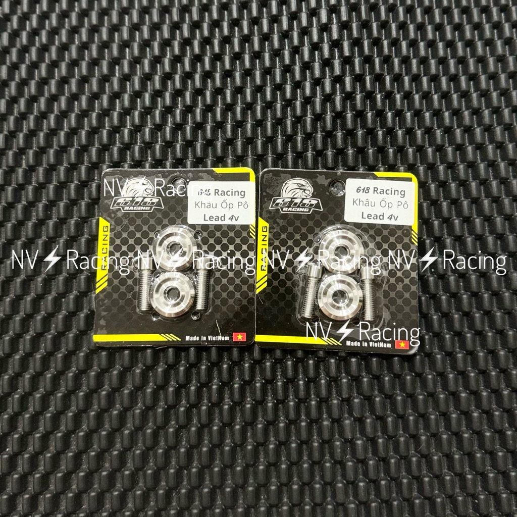 Bộ khâu ốp pô ( che pô) các dòng tay ga 618 Racing inox 304 CNC