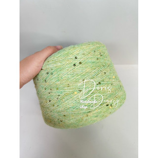 [100gr/ 500gr] Len wool kim sa hạt to