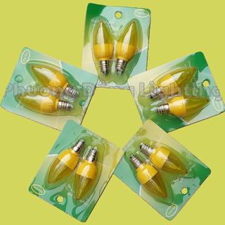 combo 10 bóng led ớt màu vàng
