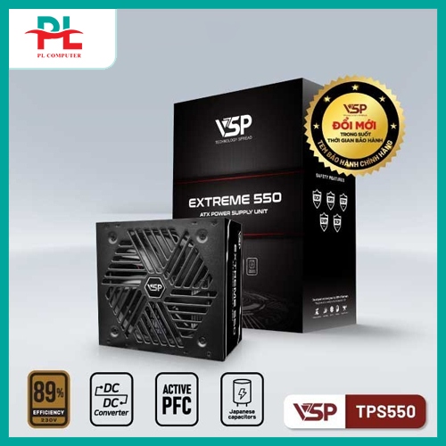 Bộ nguồn VSP Extreme TPS550 - 550W - DC to DC -  Hàng Chính Hãng ( Bảo Hành 36 Tháng)