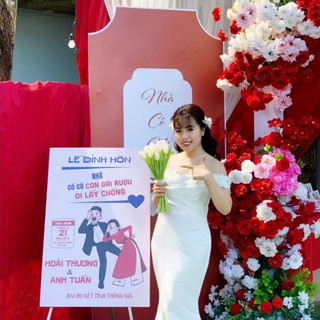 [MS 351-450] Bảng Welcome Đám Cưới