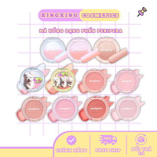   HỎA TỐC  Phấn Má Hồng Peripera CHÍNH HÃNG Pure Blushed Sunshine Cheek Pastel Lavender Prize Pink XINGXINGBEAUTY 