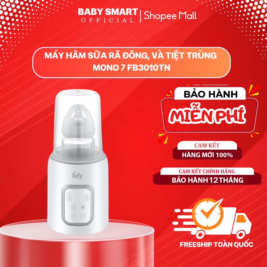 Máy hâm sữa Fatz Baby Mono 7 - Mono 9 - Mono 10 - Mono 11 - Mono 11 plus - Mono 12 - Mono 14 Bảo Hành 12 Tháng