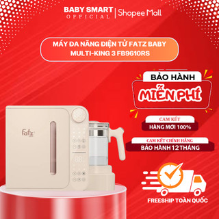 Máy đa năng điện tử Fatz Baby Multi-king 3 FB9610RS Tiệt trùng UVC LED/ Sấy khô/ Làm sữa chua/ Đun & hâm nước/ Nấu chậm