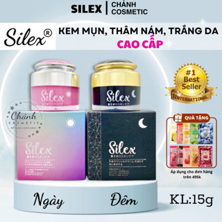 Bộ Kem SILEX Cao Cấp Giảm Mụn Thâm, Nám Sạm, Tàn Nhang, Đồi Mồi, Dưỡng Trắng Da, Chống Lão Hóa 15g