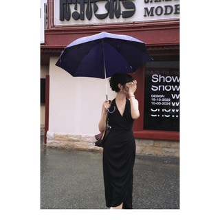 Đầm yếm hở lưng quyến rũ phong cách retro Pháp