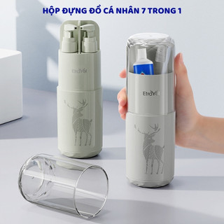 Hộp đựng đồ dùng cá nhân 7 trong 1 tiện lợi khi đi công tác, đi du lịch