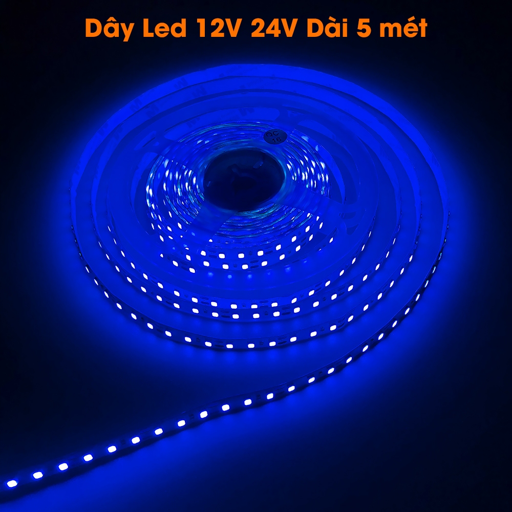 Dây đèn led 12v và 24v 5050 chống nước