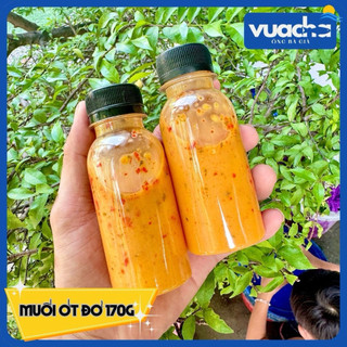 [Quà Tặng] Muối chấm ớt đỏ - Chai 170g