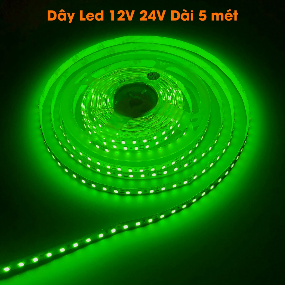 Led dán 5050 có bọc keo 12V 24V