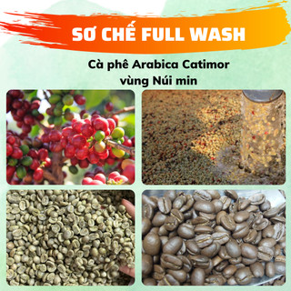 250gram Cà phê '' Arabica Đà Lạt '' hat,bột - Sơ chế Wash
