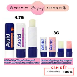 Son dưỡng môi mỡ hươu Astrid 4,7g - 3g giúp dưỡng môi mềm và hồng hào, Son dưỡng Astrid dưỡng môi