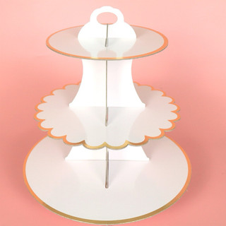 KỆ CUPCAKE 3 TẦNG PHONG CÁCH HÀN QUỐC