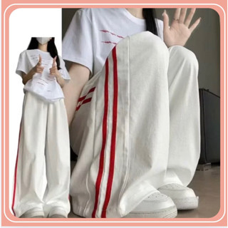  Quần Kaki 3 sọc THỂ THAO Quần Ống Rộng đứng form nam nữ 