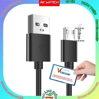 Cáp sạc micro USB 1m chân cắm 0.8cm, dài hơn các loại cáp sạc thông thường, chuyên dụng cho đồng hồ thông minh