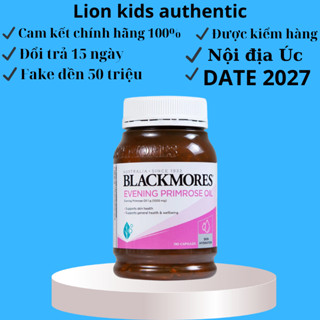 Tinh dầu hoa anh thảo Blackmores 190 viên [IB XEM BILL] phiên bản nâng cấp nhiều viên nhất mẫu mới